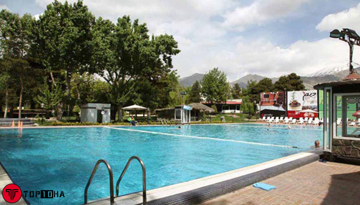 بهترین استخرهای روباز تهران سان رایز